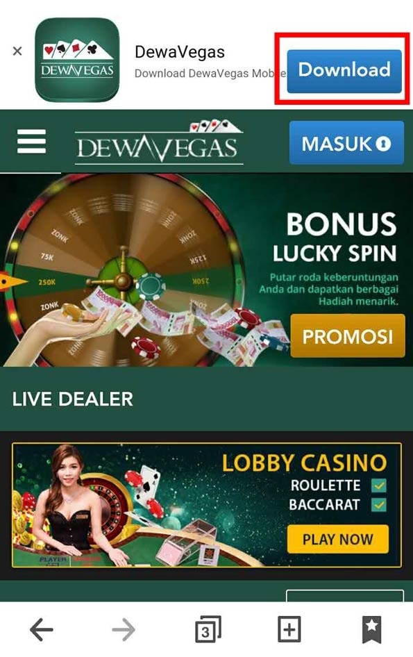 Dewavegas Mobile